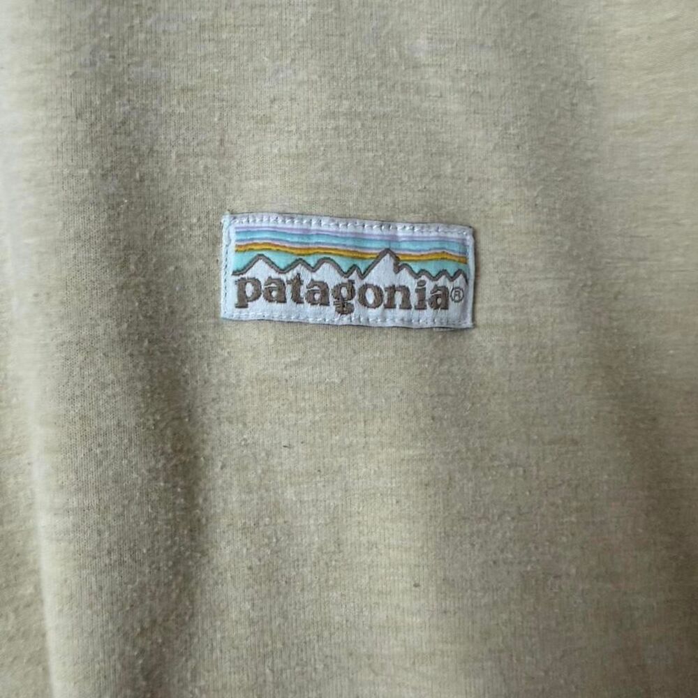 Patagonia Women's Cream/yellow Sweatshirt - Picture 2 of 8